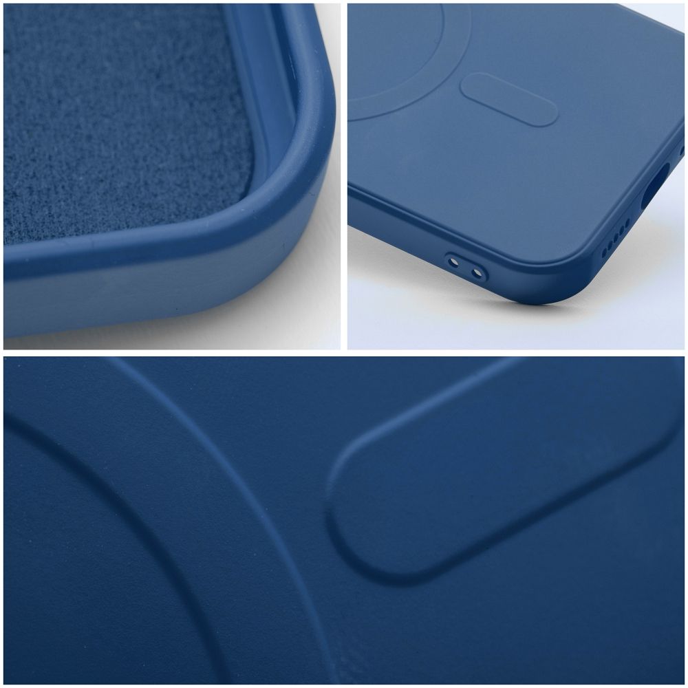 Husa Silicon Soft MagSafe Samsung S25 Ultra Albastru Indigo - 1 | YEO